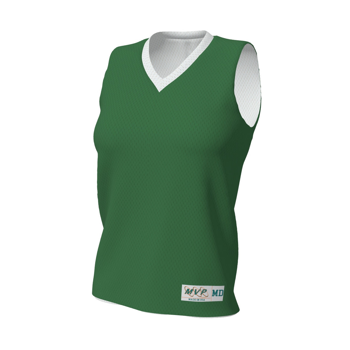 W112DF - Dryfit V-neck Reversible Jersey