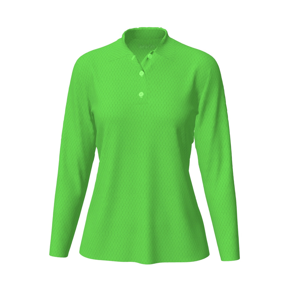 W1208DF - Long Sleeve Dryfit Polo Shirt